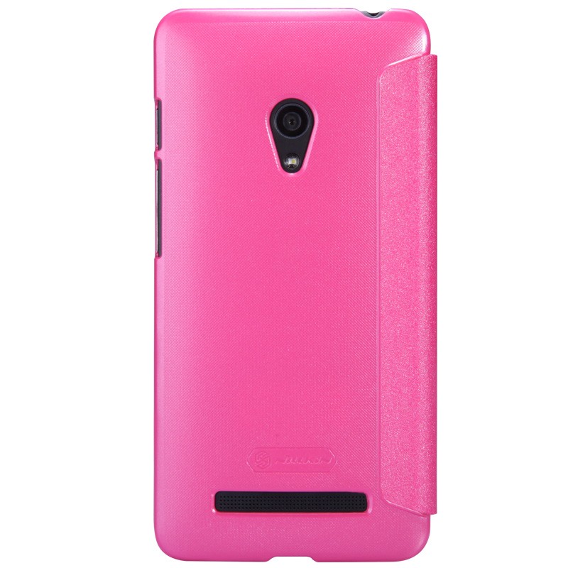Книжка Nillkin Sparkle для Asus ZenFone 5 A501CG Рожева-1